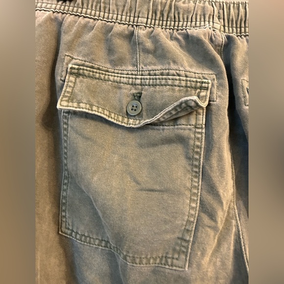 GAP DRAWSTRING CARGO STYLE JOGGERS GREEN SIZE M - Picture 6 of 6